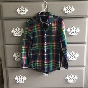 Long sleeve collared polo